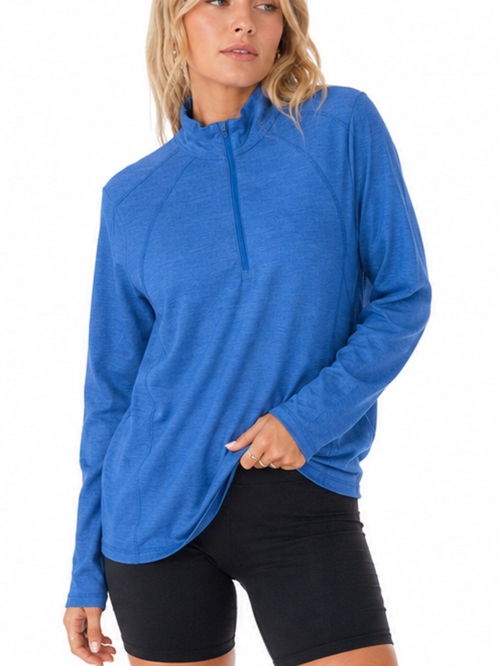 Callaway Weather Series Blue Golf 1/4 Zip Pullover Top Women’s Medium